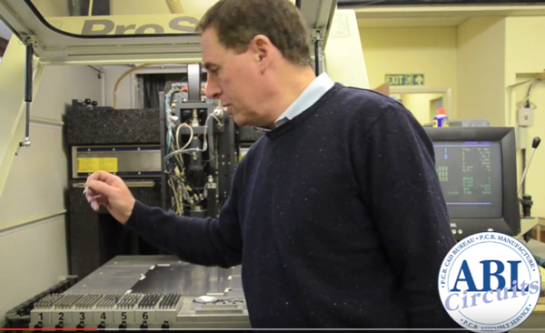 PCB CNC drilling machine at ABL Circuits