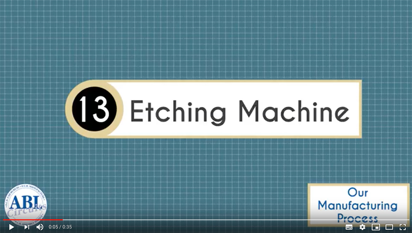 ABL Circuits PCB Manufacture Etching Machine