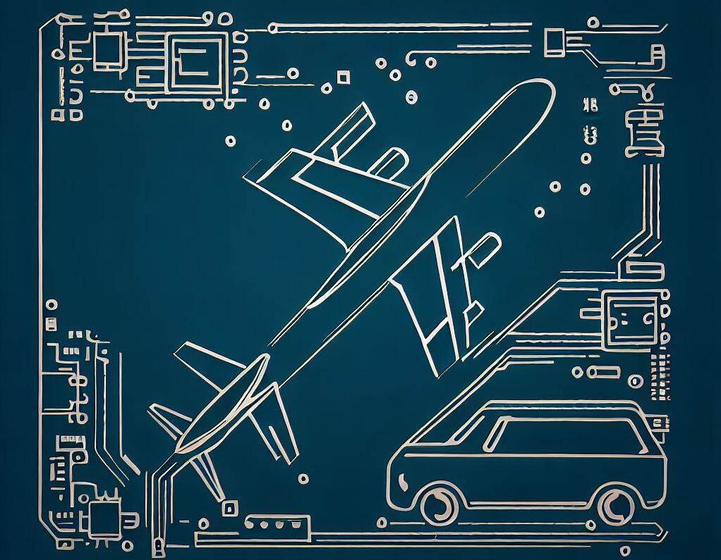 Schematic Art - PCBs are in the world of Cars, Plans, Ships, and more!