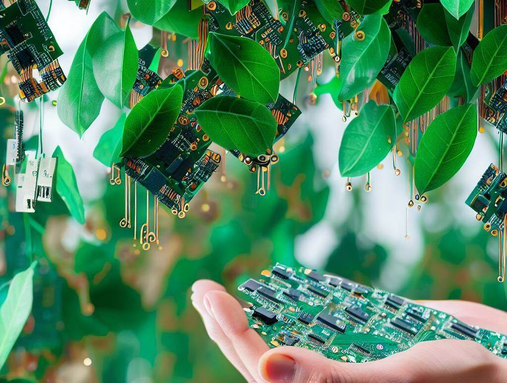 PCBs growing on trees - This is what we mean when we say source locally...